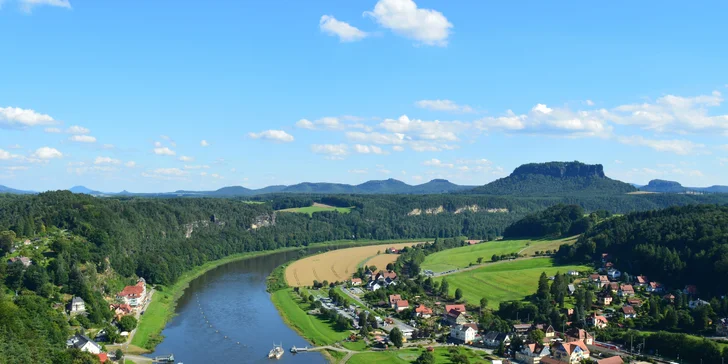 Výlet do Bad Schandau s plavbou lodí a turistikou v Saském Švýcarsku