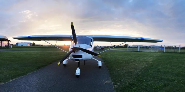 Pilotem na zkoušku: 20 nebo 30 minut seznamovacího letu nad hrady a zámky