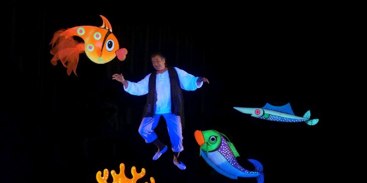 Vstupenka na dětské představení O zlaté rybce v Divadle Image