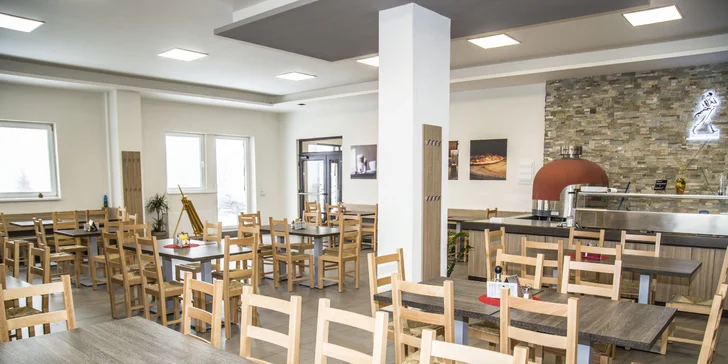 V hotelové restauraci na vás čeká polopenze.