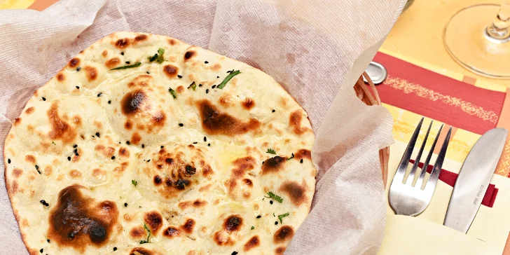 Žádné maso: indické vegetariánské menu ve smíchovské restauraci Taj Mahal