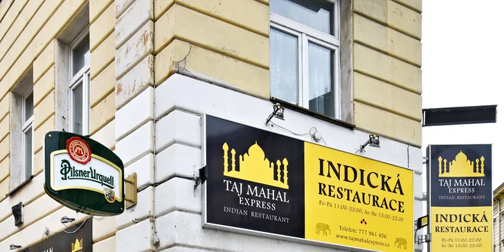 Žádné maso: indické vegetariánské menu ve smíchovské restauraci Taj Mahal