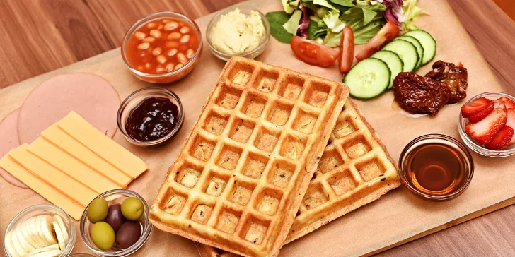 Otevřený voucher do Wafflin' na poctivé vafle, limonády i skvělou kávu