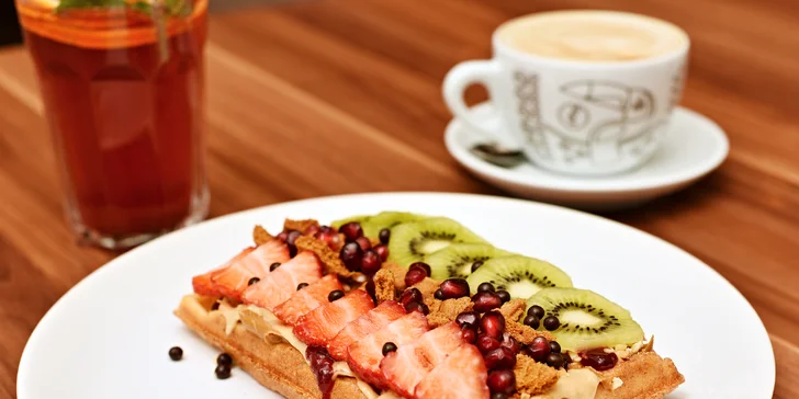 Otevřený voucher do Wafflin' na poctivé vafle, limonády i skvělou kávu