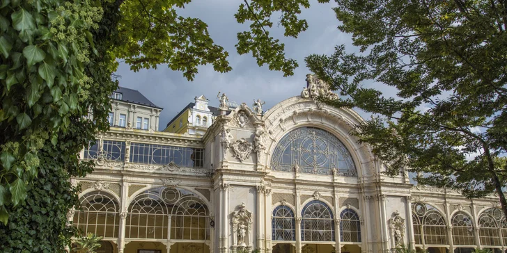 4* relax v Mariánských Lázních pro 2 osoby: polopenze i odpočinek ve wellness