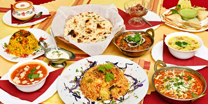 Žádné maso: indické vegetariánské menu ve smíchovské restauraci Taj Mahal