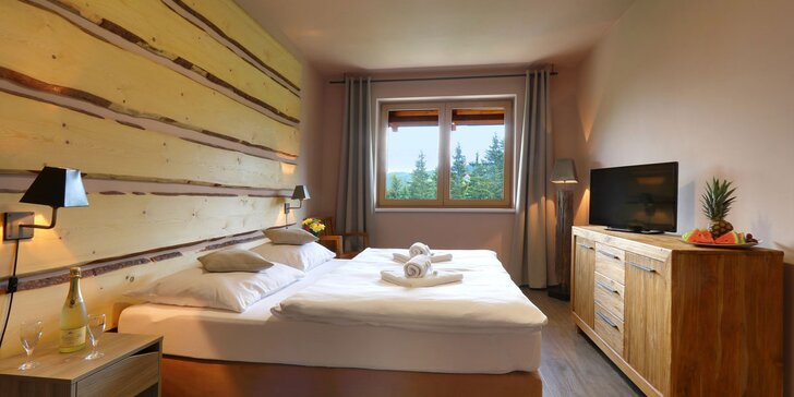 Horský hotel s polopenzí i s možností výletu na Sněžku za východem slunce
