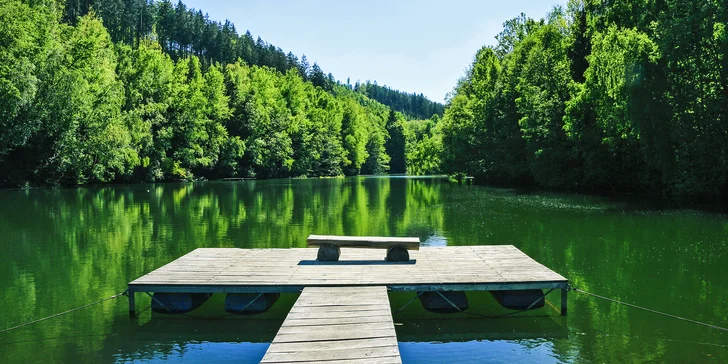 Pobyt pro páry v krásné přírodní lokalitě: wellness, polopenze i aktivity