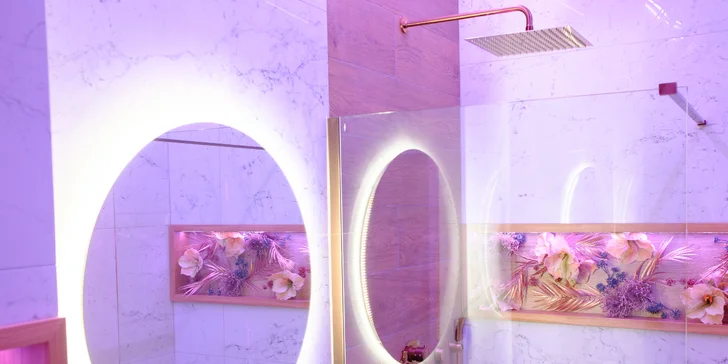 Súčasťou izby je aj elegantná kúpeľňa s luxusnou kozmetikou Rituals.