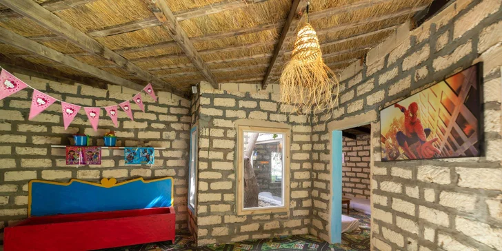 Na děti čeká miniklub, hřiště a animační program.
