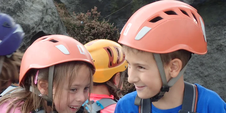 Kurz via ferrata nebo kurz přežití v přírodě pro malé i velké dobrodruhy