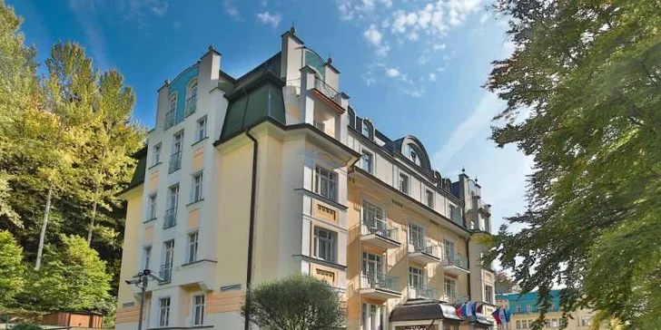 3-4 pohodové dny v Mariánských Lázních: 4* hotel s wellness, procedurami a polopenzí