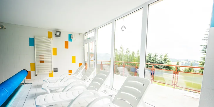 Rodinná dovolená v Donovalech s wellness, bazén neomezeně a dítě zdarma