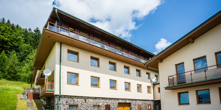 Rodinná dovolená v Donovalech s wellness, bazén neomezeně a dítě zdarma