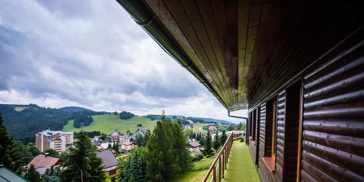 Rodinná dovolená v Donovalech s wellness, bazén neomezeně a dítě zdarma