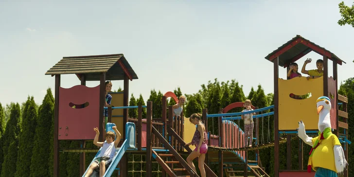Slovinské termální lázně: bungalovy s polopenzí a volný vstup do aquaparku
