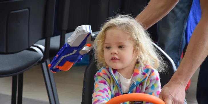 Nerf Arena: 1, 4 nebo 10 tréninků pro bojovníky a bojovnice do 15 let