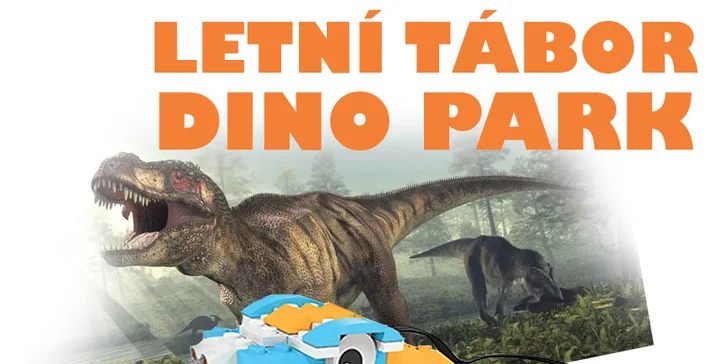 Pětidenní příměstský tábor "Dino Park": program, strava i výroba robota