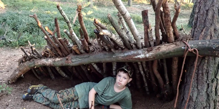 Kurz via ferrata nebo kurz přežití v přírodě pro malé i velké dobrodruhy