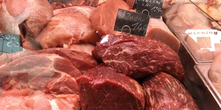 All you can eat degustace steaků, uzenin, líček a dalších mas přímo v řeznictví