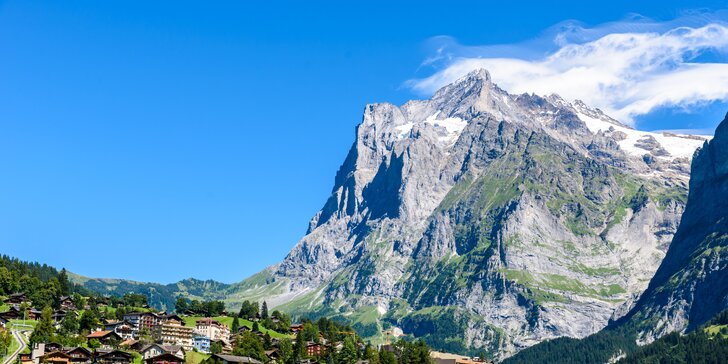 Poznejte nejkrásnější oblast Švýcarských Alp: vč. 4x ubytování bez stravy