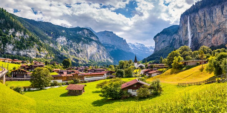 Poznejte nejkrásnější oblast Švýcarských Alp: vč. 4x ubytování bez stravy