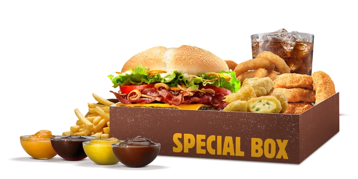 2x Crispy chicken a 2x Whopper Junior nebo Special box v Burger King