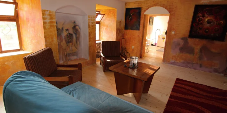 Ubytování v originálním mlýnském apartmánu pro milovníky kumštu