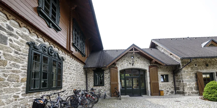 Hotel je skvělým výchozím bodem i pro cyklo výlety.