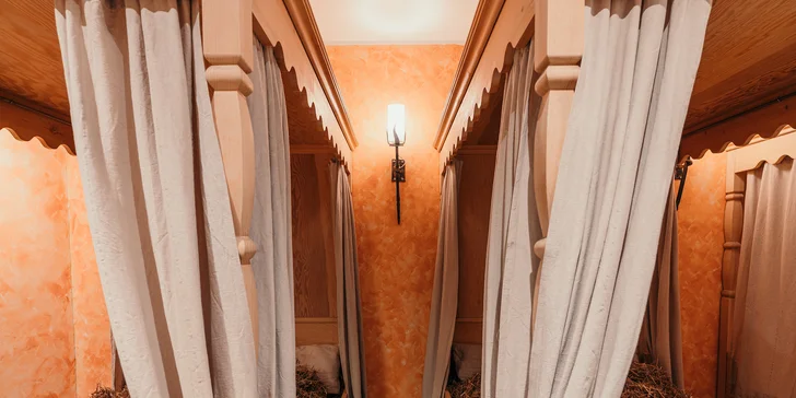 Na závěr se na 25 min. natáhnete na lůžko z ovesné slámy, kde relaxaci perfektně završíte.