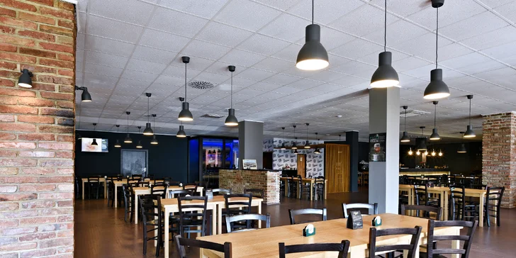 Nabídka platí pouze pro konzumaci v restauraci.