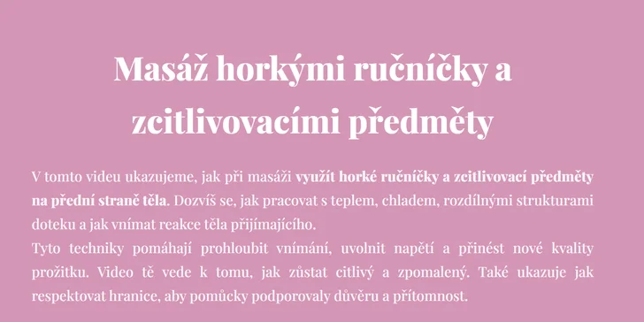 Kurz není o výkonu ani o hledání správných tahů, ale o kvalitě vašeho bytí a schopnosti naslouchat tichému hlasu těla.