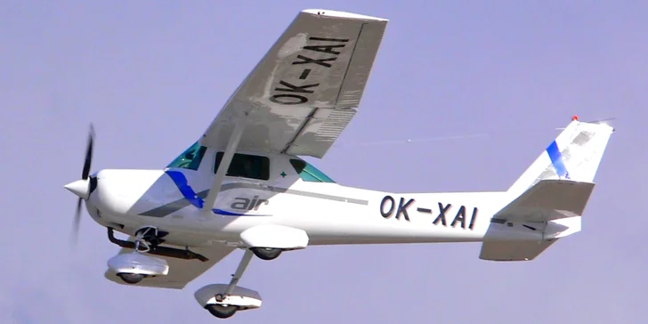 Pilotem letounů CESSNA na zkoušku: až pro 3 osoby, pozemní příprava i let