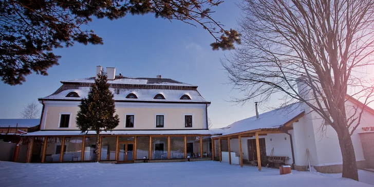 Luxusní 4* pobyty na Vysočině: wellness, polopenze a běžkařské tratě na dosah