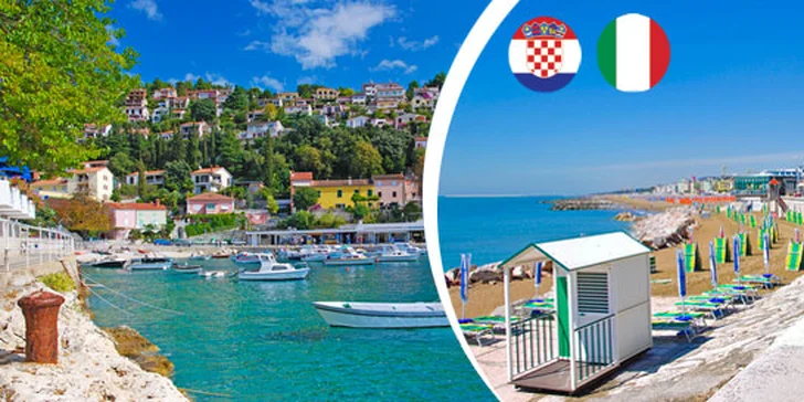 K moři do Itálie nebo do Chorvatska na celý den