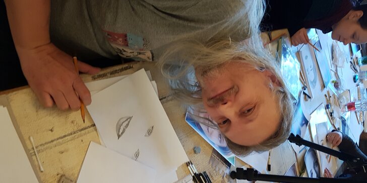 Malířem za víkend - kurz kreslení pravou mozkovou hemisférou