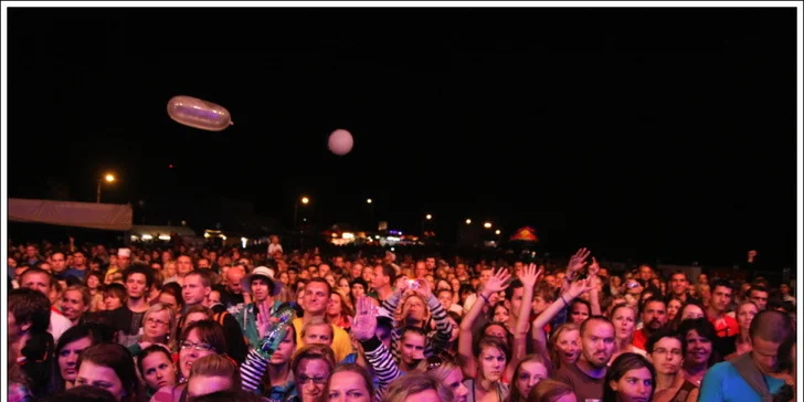 Vstupenka na všechny tři dny festivalu Sázavafest