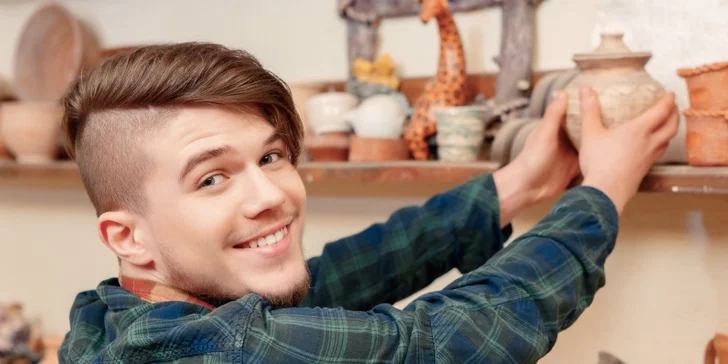2-hodinový kurz keramiky a modelovania pre páry alebo jednotlivcov pod vedením profesionálnej lektorky