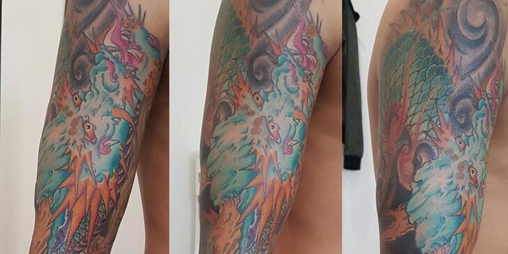 Nové tetování nebo úprava stávajícího v DA INk na Národní