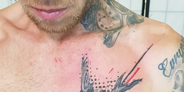 Nové tetování od tatéra Wang D z DA Ink u náměstí Jiřího z Poděbrad