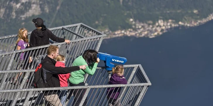 Výlet na Dachstein do Rakouska: úžasná vyhlídka Pět prstů i Mamutí jeskyně
