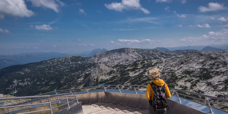 Adrenalin na Dachsteinu: Nebeská stezka a Ledový palác, doprava tam i zpět, odjezd z Moravy