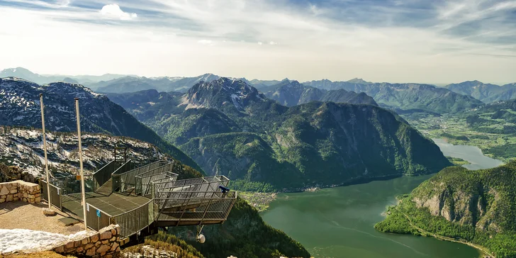 Výlet na Dachstein do Rakouska: úžasná vyhlídka Pět prstů i Mamutí jeskyně