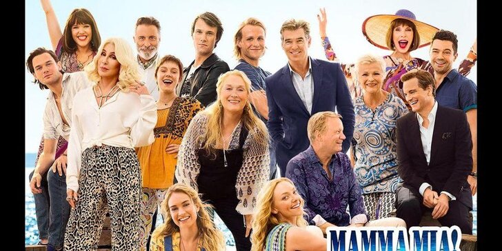 Vstupenka na film Mamma Mia! Here We Go Again