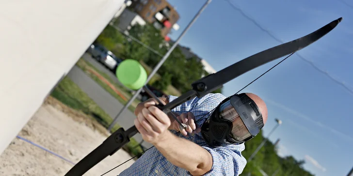 Zahrajte si napínavou lukostřeleckou hru ve Freestyle Parku Modřany
