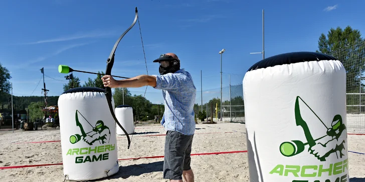 Zahrajte si napínavou lukostřeleckou hru ve Freestyle Parku Modřany