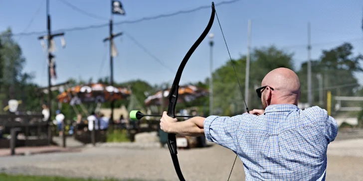 Zahrajte si napínavou lukostřeleckou hru ve Freestyle Parku Modřany