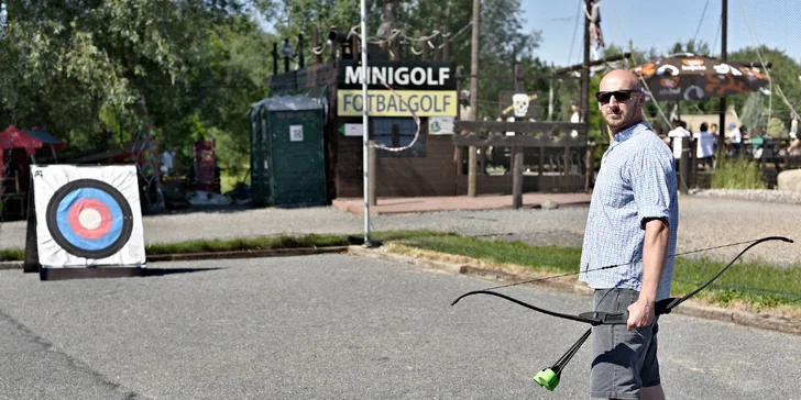 Zahrajte si napínavou lukostřeleckou hru ve Freestyle Parku Modřany