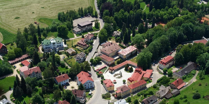 5denní wellness pobyt s polopenzí v Lázních Libverda: 3 procedury v ceně