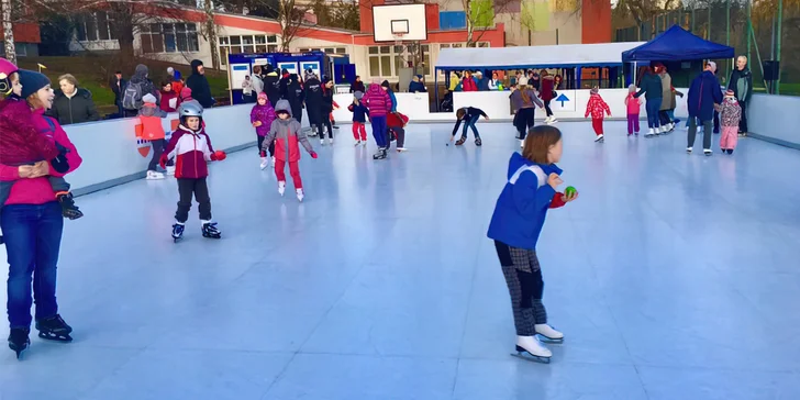 Eko kluziště od firmy Glice® vám umožní bruslit kdekoli, zcela nezávisle na ročním období.